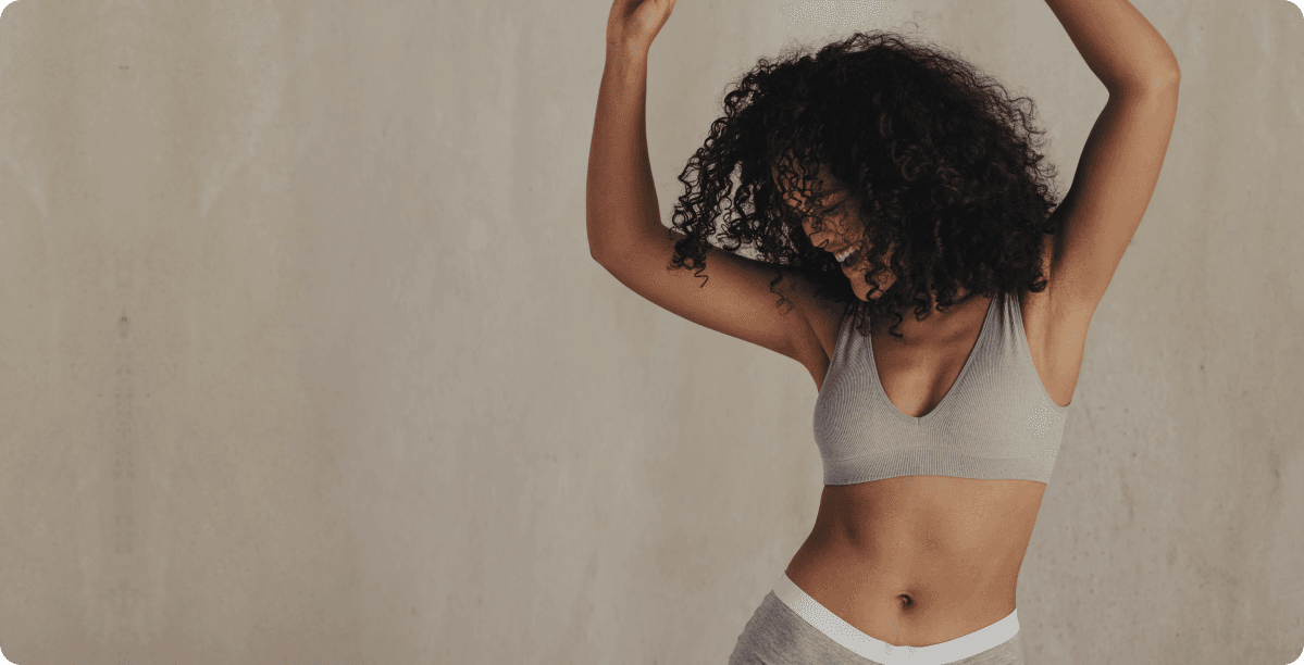 Woman exercising
